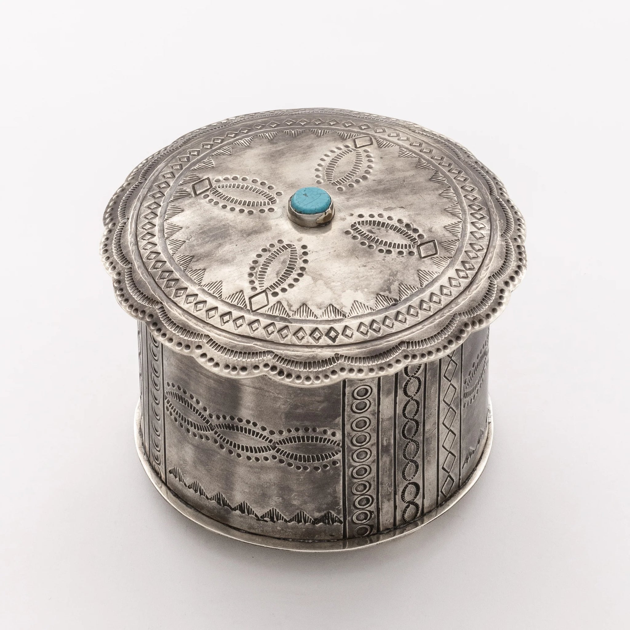 J. Alexander Rustic Silver WJA-093-T Jewelry Box